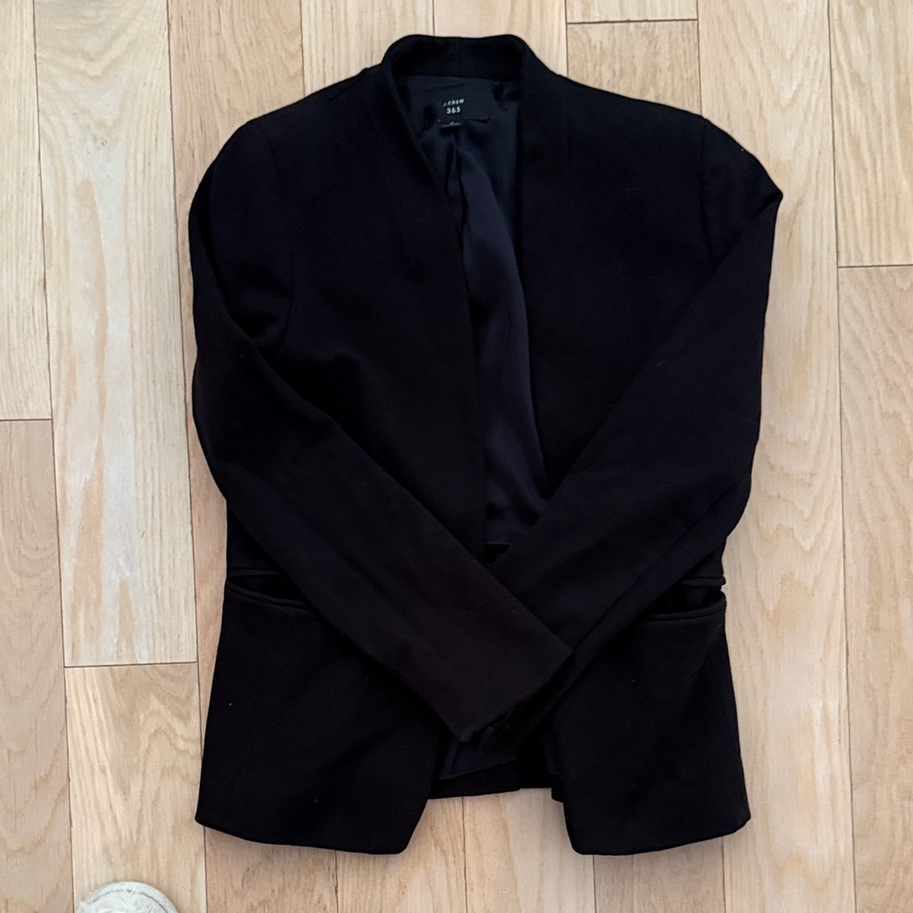 J. Crew Classic Black Jacket